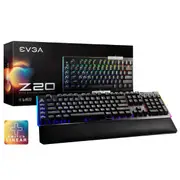 EVGA Z20 RGB Optical Mechanical Gaming Keyboard, RGB Backlit LED, Optical Mechanical Switches (Linear)