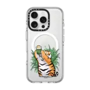 iPhone 16 Pro Clear Case MagSafe Compatible Dragon Boat Festival by Bu2ma