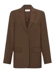 Matteau | Relaxed Tailored Blazer in Coffee | The UNDONE