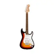 Squier Affinity Series Stratocaster Junior HSS Electric Guitar, Laurel, Sunburst