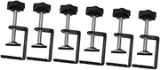 BESPORTBLE 3sets Adjustable Rattan Furniture Clamps Patio Furniture Clips Outdoor Sofa Clamp Strong Wicker 2pcs*3
