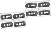 Angoily 8 Pcs 30-Minute Cassette Tape for Recording Blank Cassette Tapes Recordable Audio