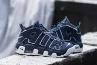 在飛比找Yahoo!奇摩拍賣優惠-Nk Air More Uptempo 96 QS 深藍 大