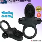PRETTY LOVE Vibrating Penis Ring - Clitoris Stimulator for Couples Adult Sex Toy