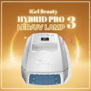 iGel HYBRID PRO 3.0 Wireless Rechargeable UV/LED Lamp - SILVER