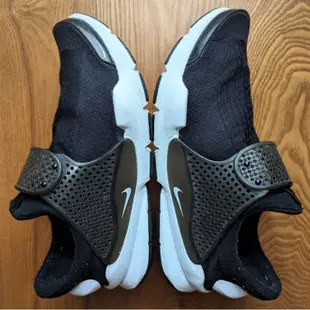 品相優逸品 Nike Sock Dart 襪套鞋 慢跑鞋 黑白 潑墨 藤原浩 US11 29cm