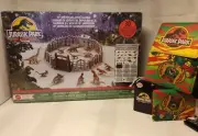 Jurassic Park 30th Anniversary Advent Calendar Lot Funko Pop 3 Matching Wallets