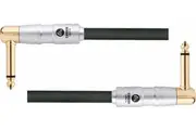 CARSON - Rocklines 3 Foot Patch Cable, 2 x Right Angle Jack Plugs Lead