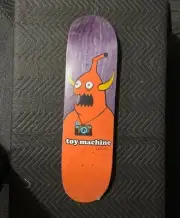 Toy Machine Skateboards Ed Templeton Camera Deck 8.5 Purple Stain