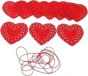 Party Decor 3 Meters Bunting Red Heart Love Flag for Wedding Decoration Party Garland Wedding Party Banner