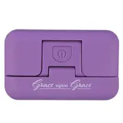 Adjustable LED Book Light w/Magentic Clip & Inspirational Scripture: Grace Upon