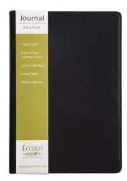 Eccolo Simple Professional Journal Notebook, Flexible Faux Leather Cover, A5 ...
