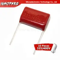 在飛比找蝦皮購物優惠-10pcs 400V335J 3.3uF 間距 25mm 4