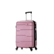 Rodez 24 in. Rose Gold Lightweight Suitcase Hardside Spinner Wheeled Luggage