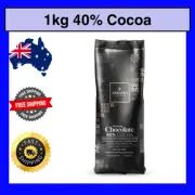 Arkadia 40% Cocoa Drinking Chocolate 1kg 50 Serves No Preservatives Gluten Free