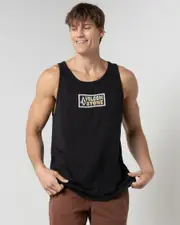 [Volcom] Volcom Men's Heavy Fuzz Tank Top Top in Black Size 2XL 2XL Black