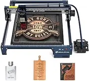 SCULPFUN S30 Pro 10W Laser Engraver Automatic Air Assisted Engraving Machine, Laser Cutter with 30L/min Automatic Air Assist, Laser Engraving Machine 0.06 mm Accuracy for Wood Metal, 410 * 400 mm