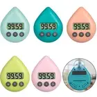 Digital Timer Bathroom Programmable 3Color Splash Proof Countdown Electronic