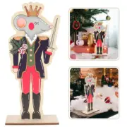 The Mouse King Christmas Decor Nutcracker Ornament Statue Party Gift Office