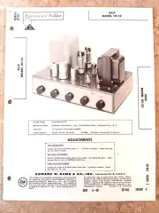 EICO HF-52 Amplifier - Schematic & Data -new SAMS PHOTOFACTS 483-6