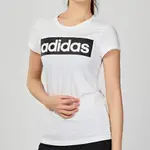 ADIDAS G T BOX LOGO TEE 女款 白色 立體LOGO 休閒短袖 CE9196