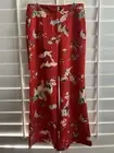 RARA AVIS by Iris Apfel Stretch Woven Red Pants