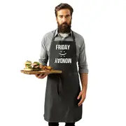 Friday Monday - Funny Novelty Kitchen Adult Apron