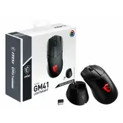 MSI Clutch GM41 WIRELESS Clutch GM41 Lightweight Wireless Gaming Mouse, 20000 DPI, 400 IPS Tracking