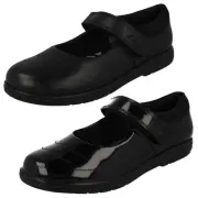 Girls Clarks Mary Jane Style School Shoes Jazzy Jig K