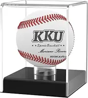 Baseball Display Case, Baseball Holder for Ball Display Cube Box, UV Protected Acrylic Baseball Storage Official Size Box, Memorabilia Display Case for Baseball