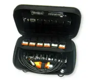 Hardcover case for 20 harmonicas, Harmonica - Free US Shipping!