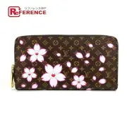 Louis Vuitton M13433 Lv Tm Zippy Wallet Cherry Blossom Sakura Murakami Takashi M