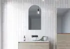 Timberline Church Arched 400 x 800mm Mirror Cancelled Order Satin White $537 #