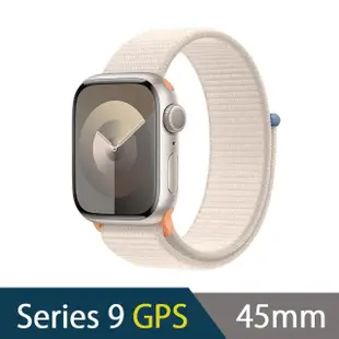 摺疊支架組【Apple】Apple Watch S9 GPS 45mm(鋁金屬錶殼搭配運動型錶環)