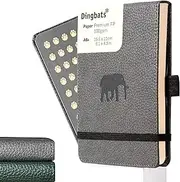 Dingbats* Wildlife A6 Reporter Grey Elephant Notebook - Lined