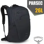 【OSPREY】PARSEC 26L 多功能日用通勤電腦背包/雙肩後背包.休閒背包_黑