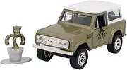 Jada Toys 1973 Ford Bronco Hard Top 1:32 Scale Hollywood Ride Diecast Vehicle with Groot