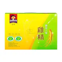 在飛比找森森購物網優惠-【QUAKER 桂格】養氣人蔘雞精禮盒 68ml*8瓶/盒