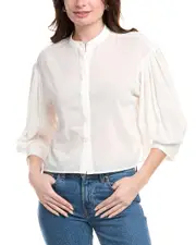 FRAME Denim Modern Puff Sleeve Top