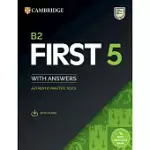 B2 FIRST 5 STUDENT’S BOOK WITHOUT ANSWERS WITH AUDIO