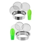 Soil Sieve Sifter Set Sifter Fine Mesh Sieve
