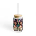 Anime Girl 16oz Tumbler with Bamboo Lid & Straw