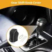 1 Pc Car Gear Shift Knob Cover for Nissan Altima 2019-2024 Pebbled Black Beige