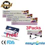 3Pk Dental Orthodontic Self ligating Braces Light Cure Brackets Adhesive Bonding