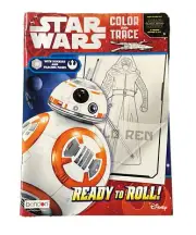 Disney Star Wars - Color & Trace Coloring Book - Ready To Roll - Bendon - NEW