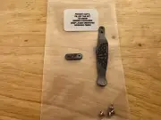 Steel Flame SF Winged Crusader Clip & Tab for Rick Hinderer RHK (Working Finish)