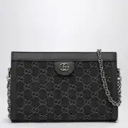 [GUCCI] Ophidia small shoulder bag black/grey One size Black