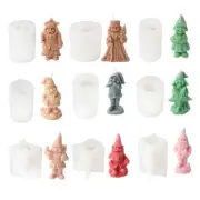 3D Dwarf Epoxy Resin Mold DIY Craft Casting Mould for Gnome Ornament