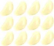 HYTROVE 15pcs Simulated Garlic Cloves Fake Garlic Flakes PVC Model for Photography Props