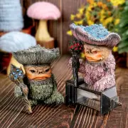 Crafts Fairy Tales Mushroom Shaman Wizard Dwarf Elves Statue